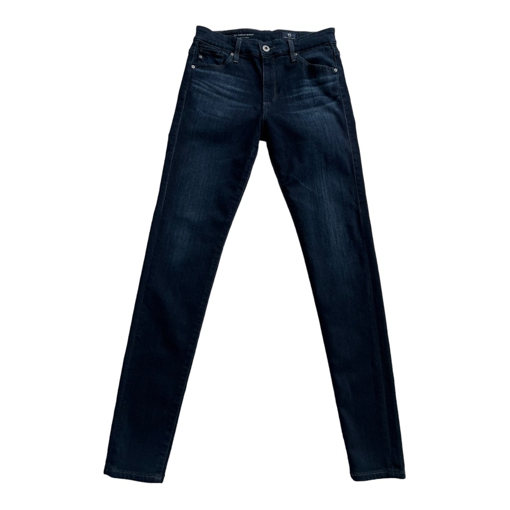 AG Adriano Goldschmied Dark Wash The Farrah High-Rise Skinny Size 27
